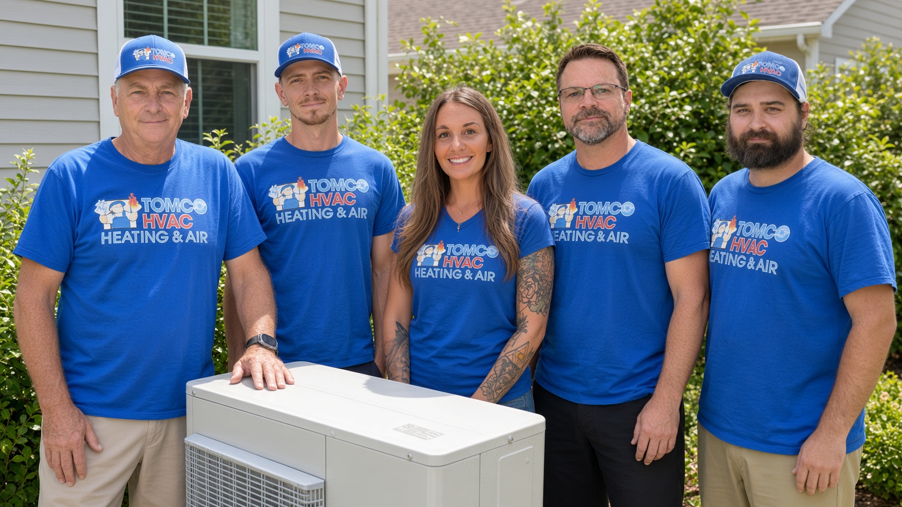 The Tomco HVAC team